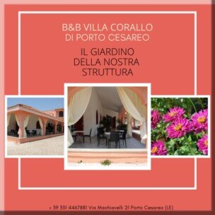 PORTO CESAREO B&B VILLA CORALLO